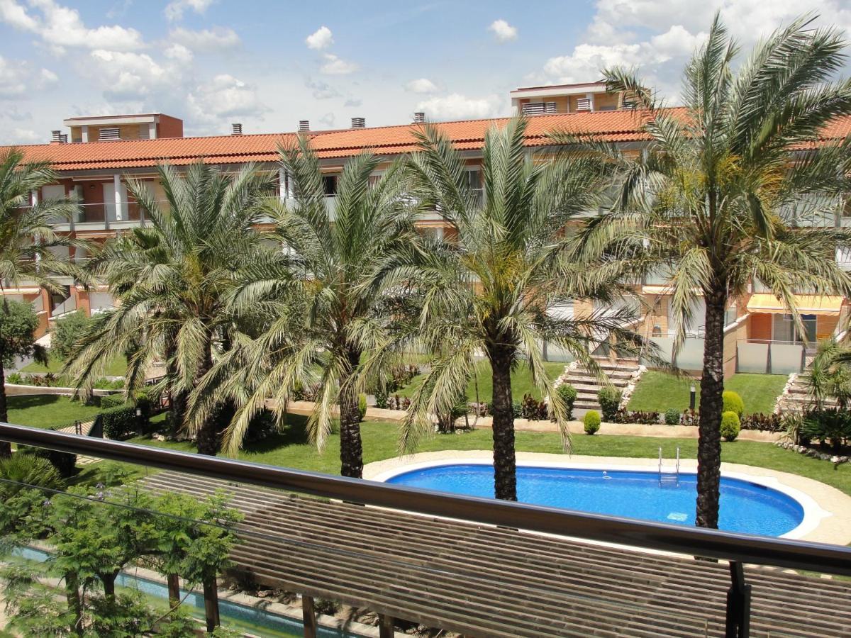 Acogedor Apartamento Con Piscina En Vilafortuny, Cambrils Eksteriør billede