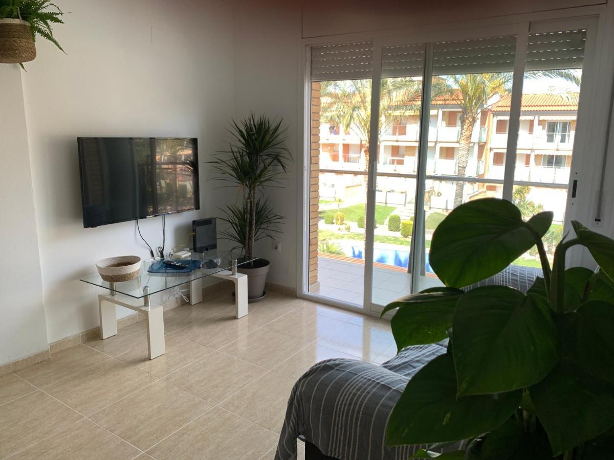 Acogedor Apartamento Con Piscina En Vilafortuny, Cambrils Eksteriør billede